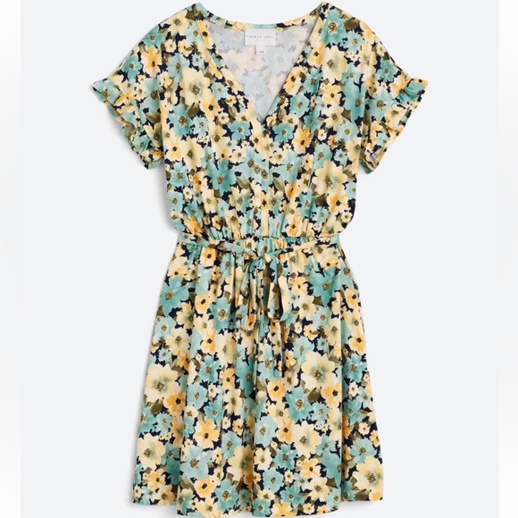 French Grey Dresses & Skirts - FRENCH GREY Delia Knit Flutter Sleeve Dress Medium